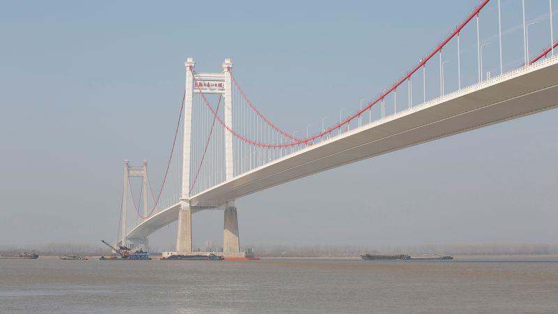 馬鞍山長江公路大橋鋼塔